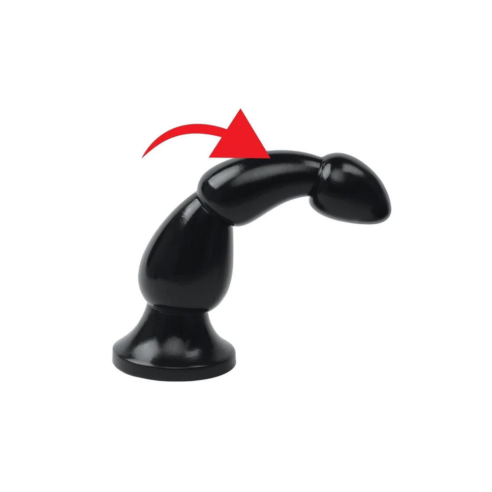 9" Ribbed Butt Plug
