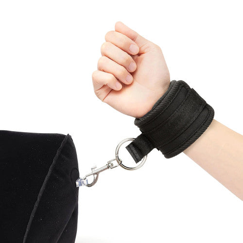 Inflatable Position Wedge with Detachable Cuffs – Adjustable Bondage Support for Enhanced Pleasure