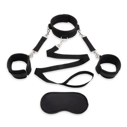 Collar & Leash Set With Removable Cuffs