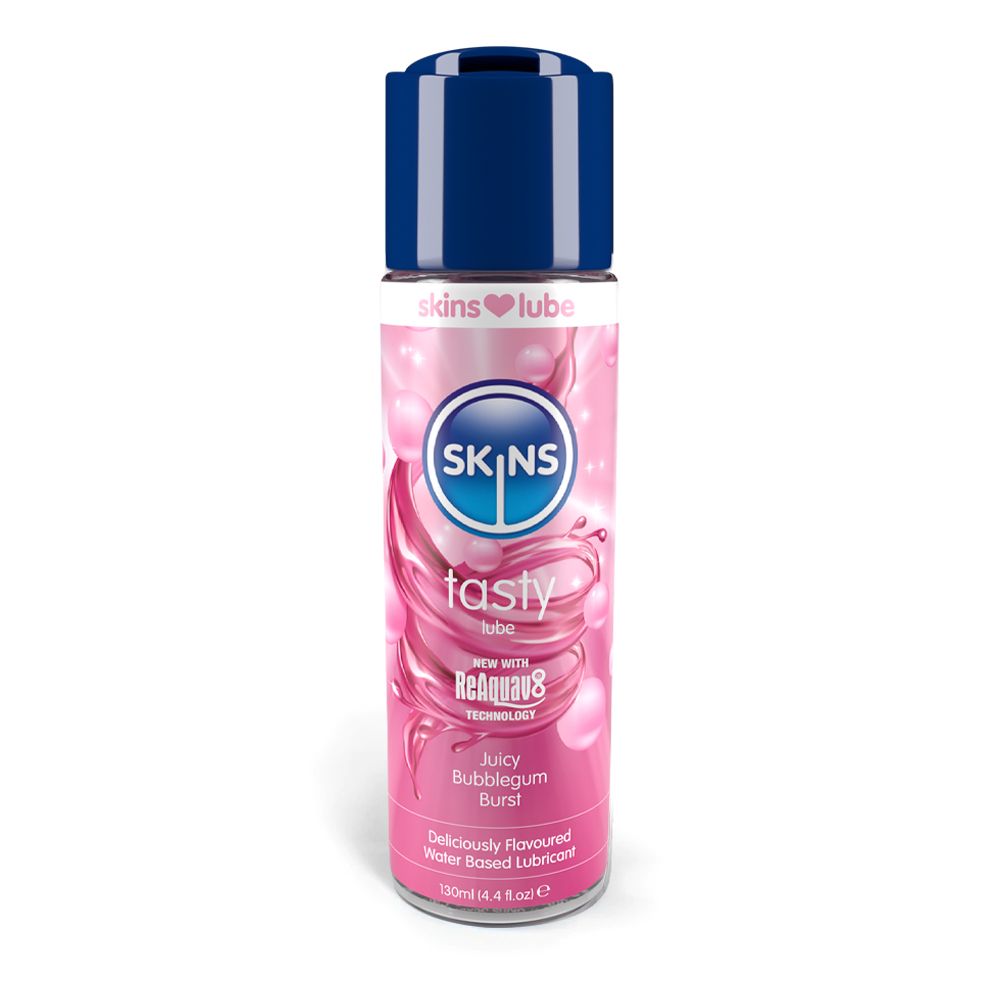 Skins Bubblegum Water Based Lubricant 4.4 oz.