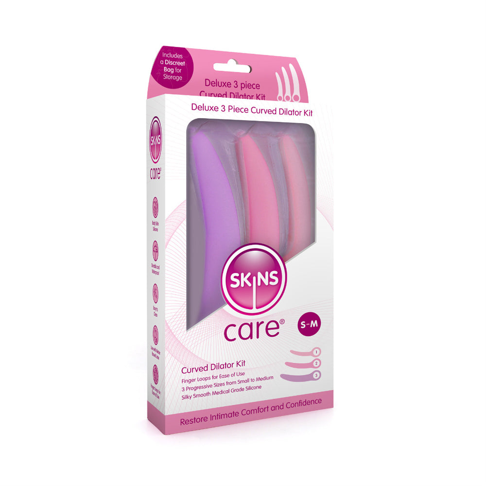 Skins Care Curved Dilators – 3-Piece Set (Small/Medium)