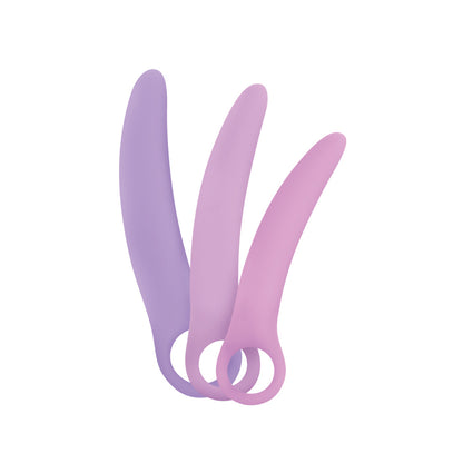 Skins Care Curved Dilators - 3-Piece Set (M/L) for Vaginal Dilation