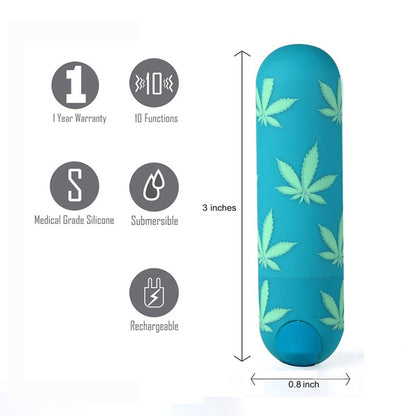 Maia Jessi 420 Green Mini Bullet