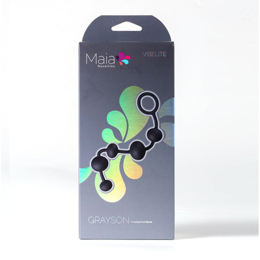 Maia Grayson Silicone Anal Beads – Body-Safe Adult Pleasure Toy