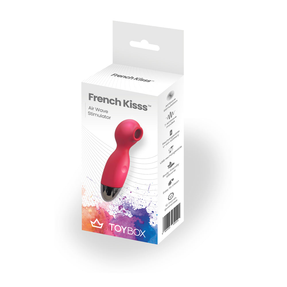 French Kiss Air Wave Stimulator – Rechargeable Air-Pulse Intimate Massager