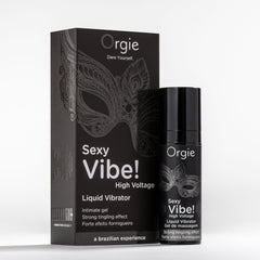 Orgie Sexy Vibe! High Voltage Liquid Vibrator