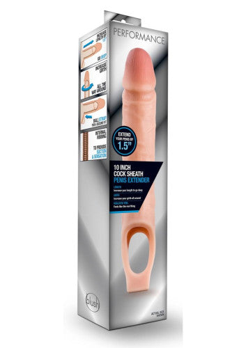 Performance Cock Sheath 1.5-inch – Ultimate 10-inch Penis Extender for Unstoppable Power