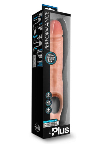 Performance Plus Ultimate Silicone Cock Sheath Penis Extender 10 inch