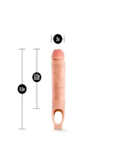 Performance Plus 11.5in Silicone Cock Sheath Penis Extender – Maximize Length & Girth for Ultimate Pleasure