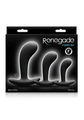 Renegade P Spot Kit Silicone Anal Plugs (Set of 3)