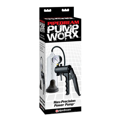Pump Worx Max-Precision Power Pump Black - Vacuum Penis Pump