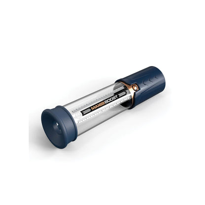 Pump Worx Max Boost Blue Penis Pump