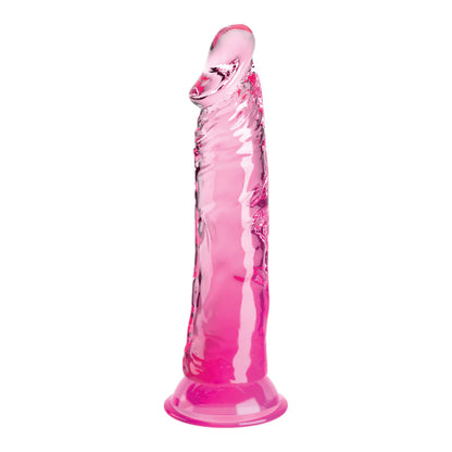 King Cock Clear 8" Pink
