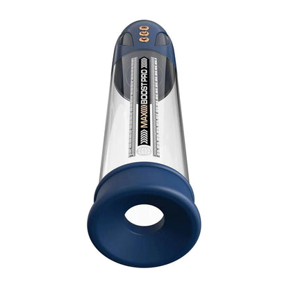 Pump Worx Max Boost Pro Flow Penis Pump – Blue and Clear