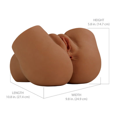 PDX Elite Automatic Masturbator – Back That Ass Up Mega, Brown