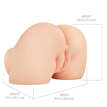 PDX Elite Shake That Ass Vibrating Mega Masturbator Light Version – Rechargeable Adult Toy