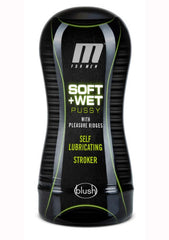 M for Men Soft & Wet Self Lubricating Masturbator Cup Ridge - Pussy