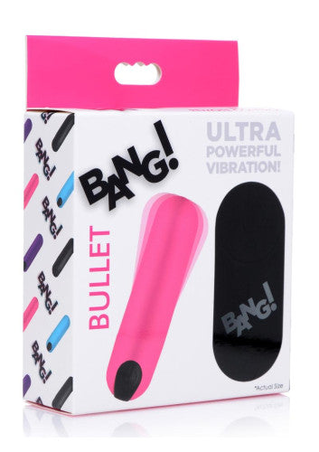 Bang! Vibrating Bullet with Remote Control - Intense Pleasure at Your Fingertips