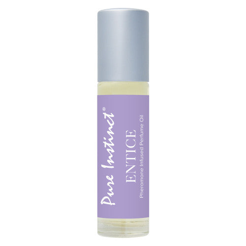 Pure Instinct Pheromone Fragrance Oil – Entice 0.34 oz Roll-On for Captivating Attraction