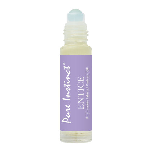 Pure Instinct Pheromone Fragrance Oil – Entice 0.34 oz Roll-On for Captivating Attraction