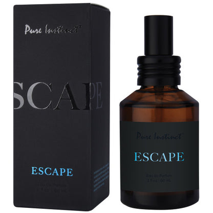 Pure Instinct Pheromone Eau De Parfum – Escape 2 oz for Captivating, Long-Lasting Scent