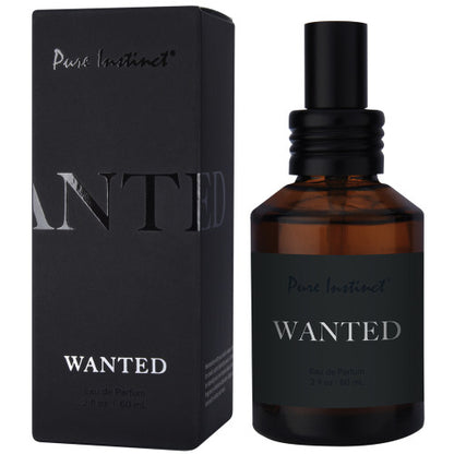 Pure Instinct Pheromone Eau De Parfum – Wanted 2 oz for Seductive and Lasting Fragrance
