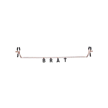 S&M Brat Charmed Nipple Clamps