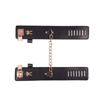 S&M Brat Locking Cuffs