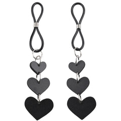 Heart-Shaped Nipple Ties for BDSM Bondage – Nipple Restraint Accessory