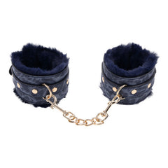 Cougar Fur Handcuffs – Soft Faux Fur BDSM Restraints for Comfortable Bondage Play