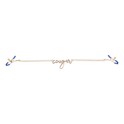 Cougar Nipple Clamps – Adjustable Stainless Steel BDSM Nipple Clips