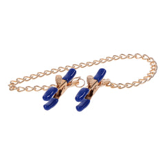 Cougar Chained Nipple Clamps – BDSM Nipple Clamp Set with Chain