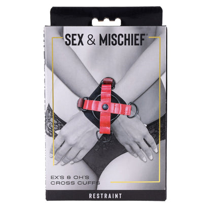 Ex's & Oh's Cross Cuffs