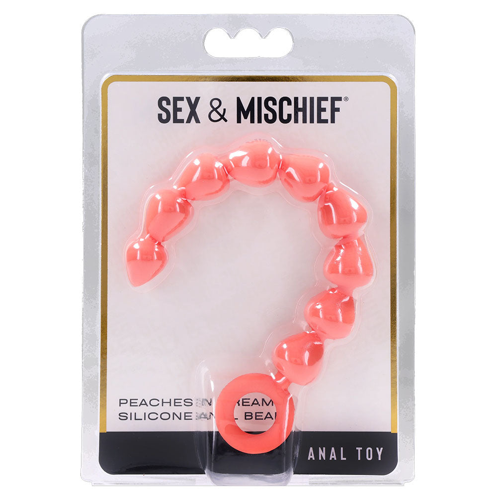 Peaches 'N CreaMe Silicone Anal Beads