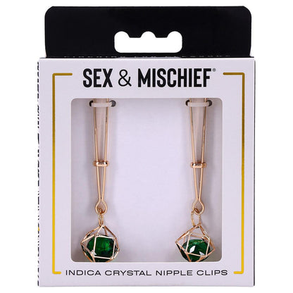 Indica Crystal Nipple Clips