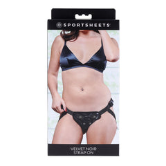 Velvet Noir Strap On