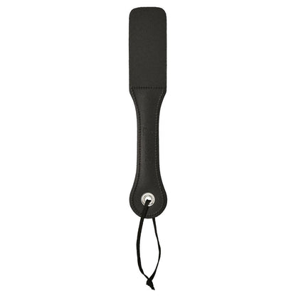 "12-Inch Leather Paddle for Adult Play - Durable Bondage Accessory"