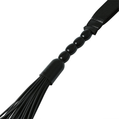 S&M Beaded Flogger Noir
