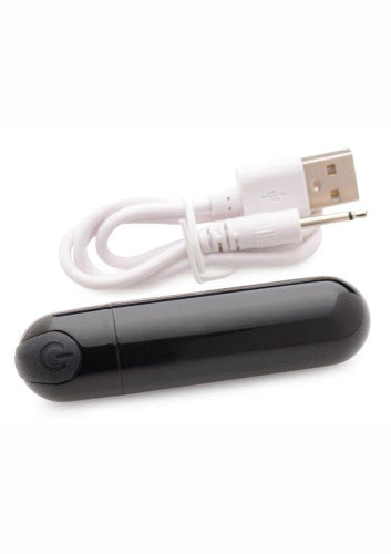 Bang! 10X Vibrating Metallic Rechargeable Bullet Vibrator