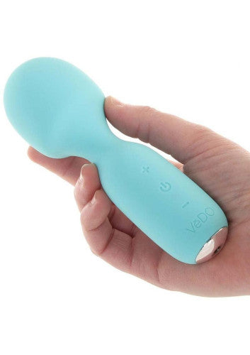 VeDO Wini Silicone Rechargeable Mini Wand Massager - Tease Me
