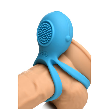 Gossip Love Loops 10x Silicone Cock Ring with Remote Control – Azure