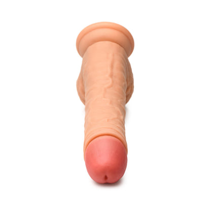 Thinz 7" Uncut Dildo With Balls Light
