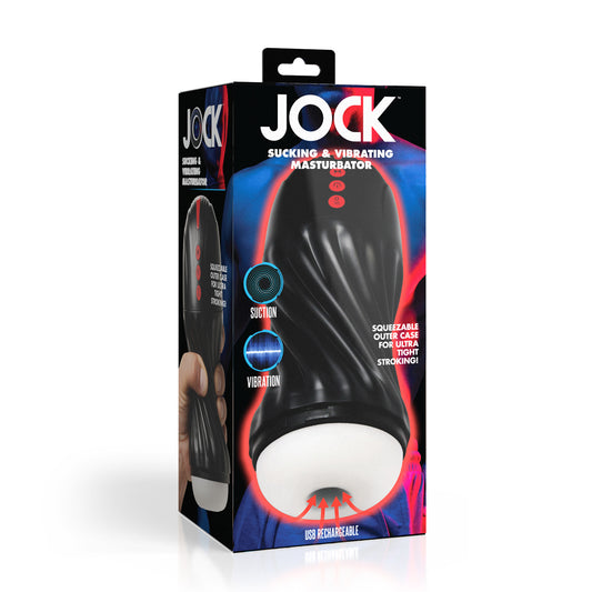 Jock Sucking & Vibrating Masturbator for Men – Realistic Oral Stimulation Sex Toy