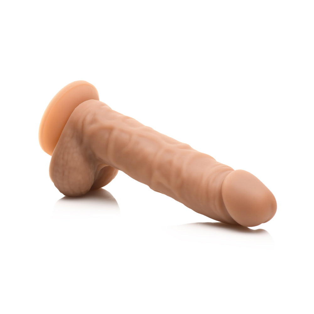 Easy Riders 7" Silicone Dildo With Balls Medium