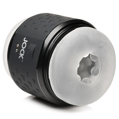 Jock Vibrating Double Stroker for Men – Dual-Channel Male Masturbator with Built-In Vibration