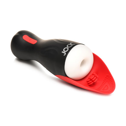 Jock-Sucking Vibrating Masturbator for Men – Male Oral Stroker with Suction & Vibration