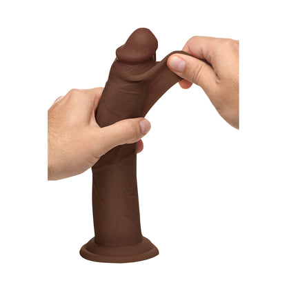 Jock Real Skin 9.5" Silicone Dildo Dark