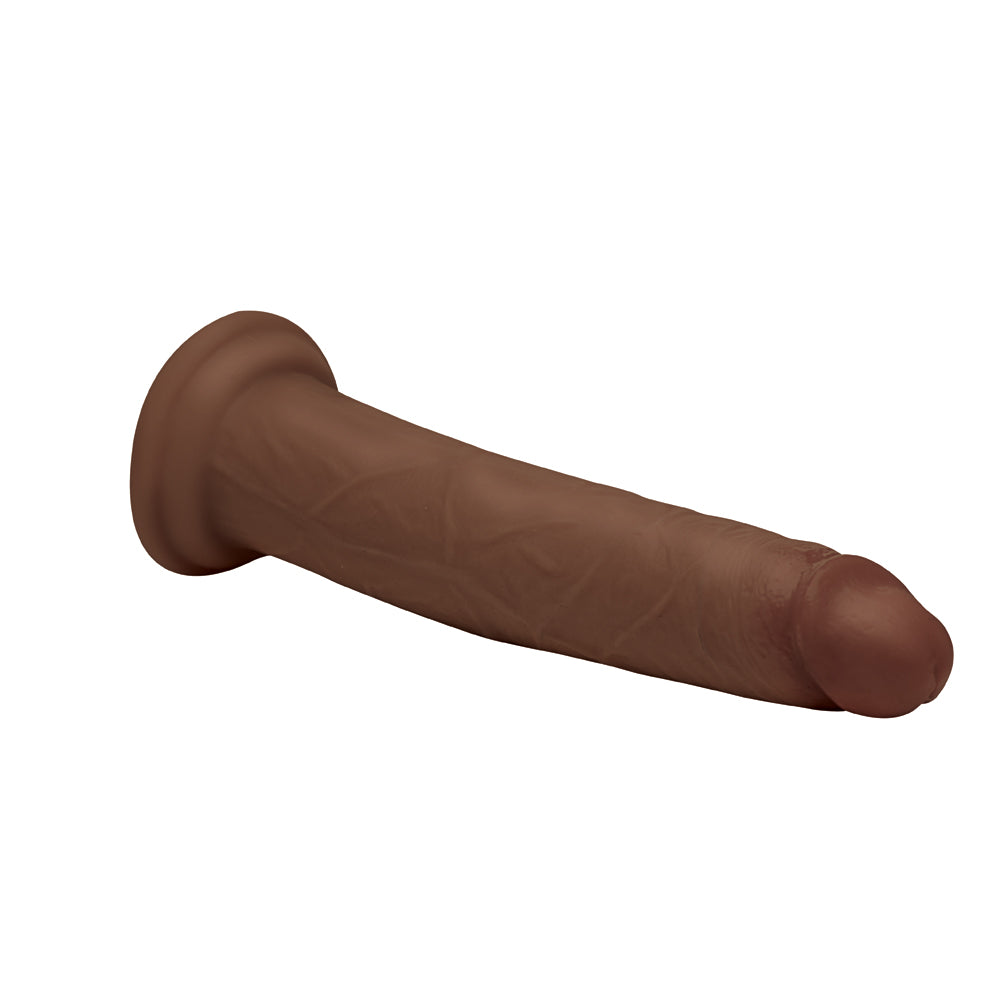 Jock Real Skin 9.5" Silicone Dildo Dark
