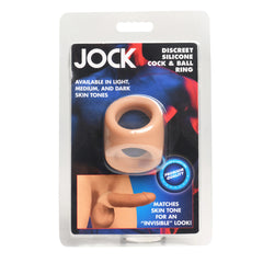 Jock Silicone Cock & Ball Ring Medium