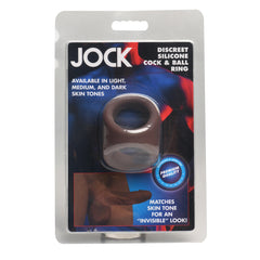 Jock Silicone Cock & Ball Ring Dark
